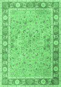 Persian Emerald Green Traditional Rug, tr3153emgrn