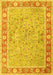 Persian Yellow Traditional Rug, tr3153yw