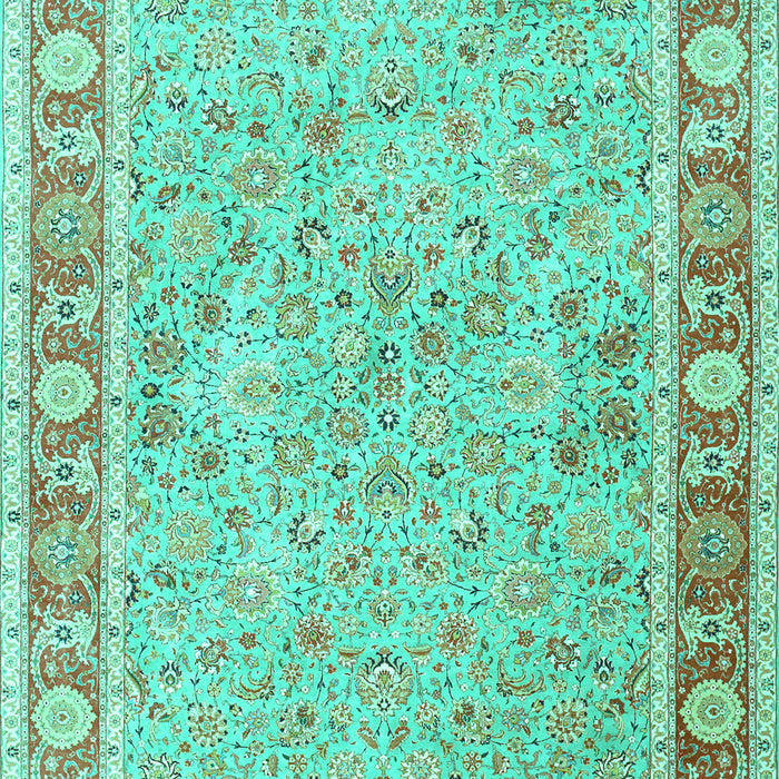 Persian Turquoise Traditional Rug, tr3153turq