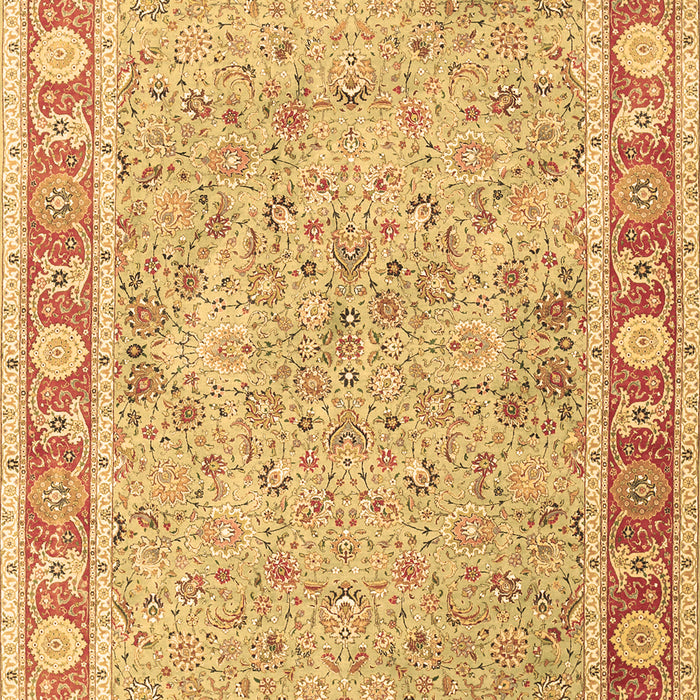 Machine Washable Persian Brown Traditional Rug, wshtr3153brn
