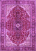 Medallion Purple Traditional Rug, tr3154pur