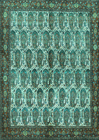 Persian Turquoise Traditional Rug, tr3155turq