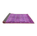 Sideview of Persian Purple Traditional Rug, tr3155pur