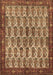 Machine Washable Persian Brown Traditional Rug, wshtr3155brn