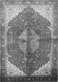 Medallion Gray Traditional Rug, tr3156gry