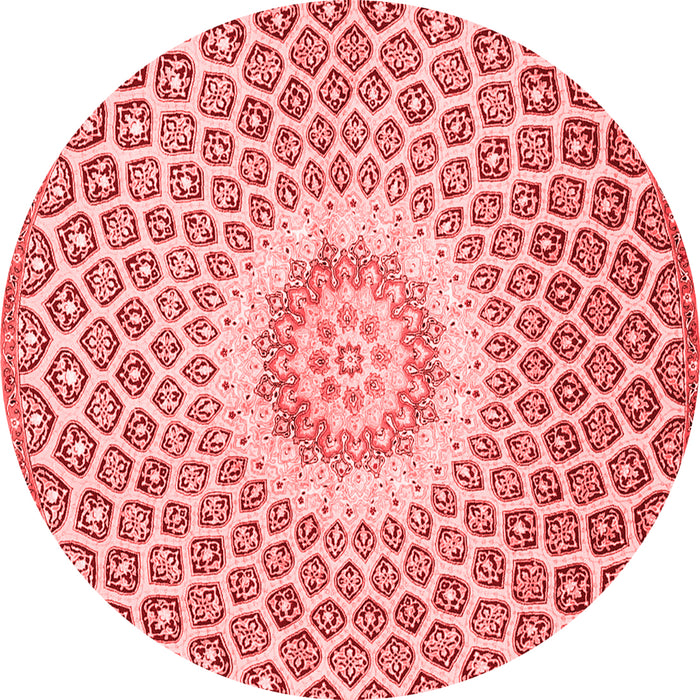 Medallion Red Traditional Rug, tr3157red
