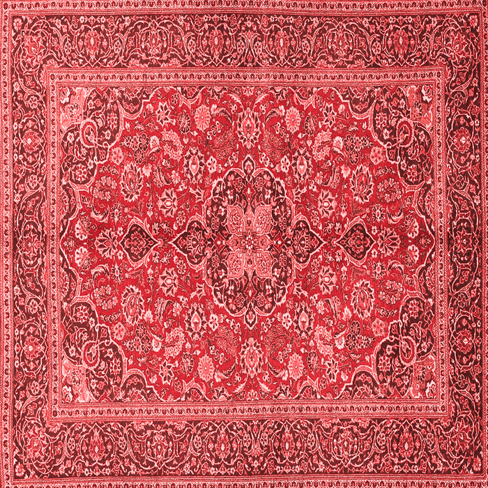 Medallion Red Traditional Rug, tr3158red