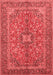 Medallion Red Traditional Area Rugs