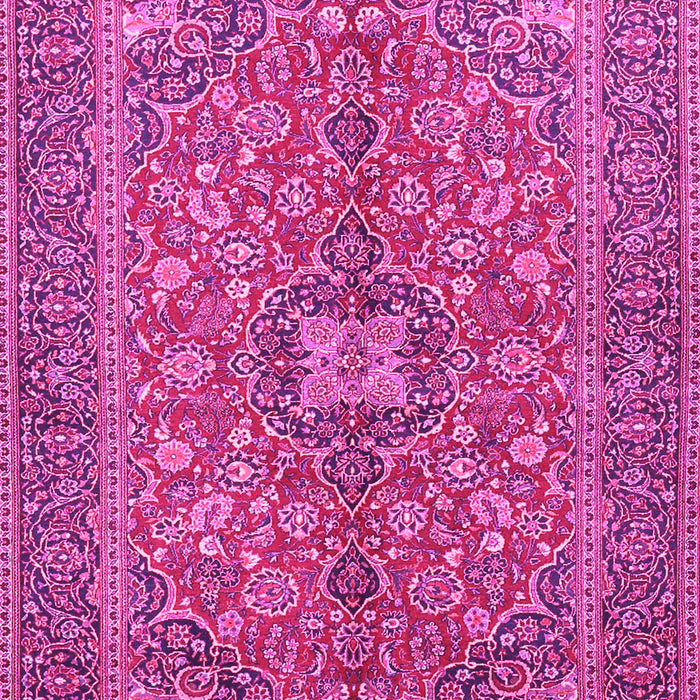 Medallion Pink Traditional Rug, tr3158pnk