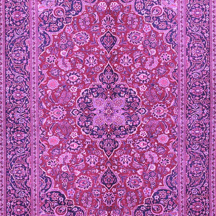 Medallion Purple Traditional Rug, tr3158pur