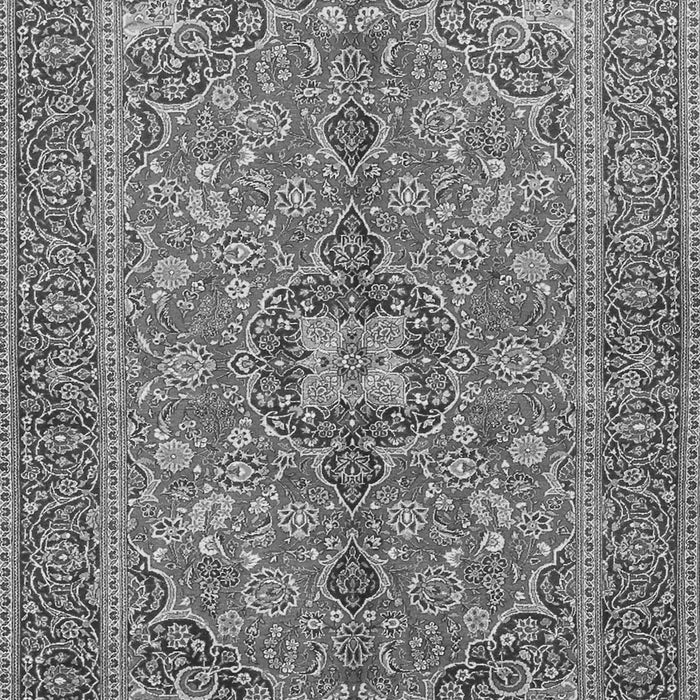 Medallion Gray Traditional Rug, tr3158gry