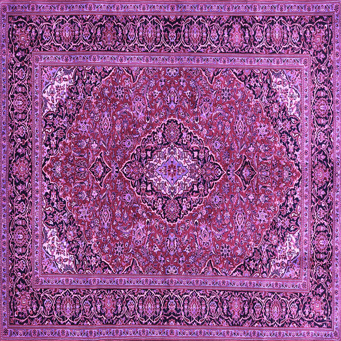 Square Persian Purple Traditional Rug, tr3159pur