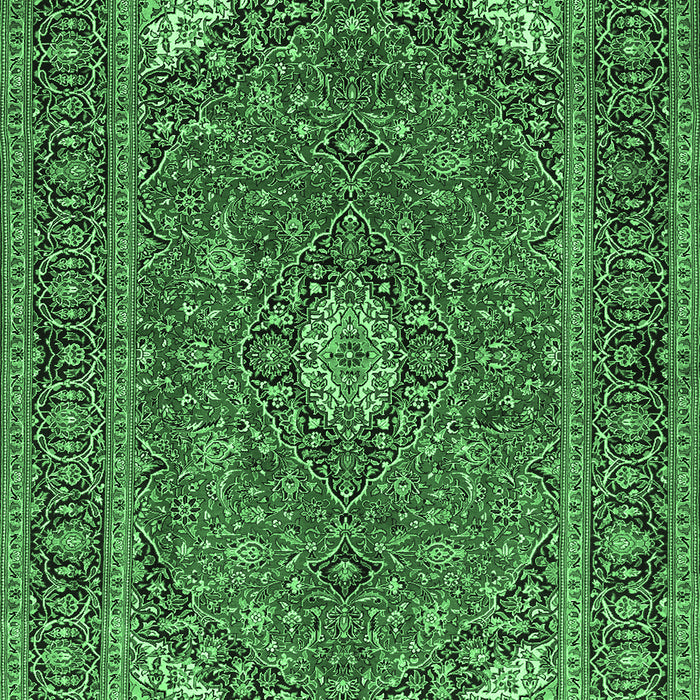 Persian Emerald Green Traditional Rug, tr3159emgrn