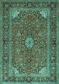 Persian Turquoise Traditional Rug, tr3159turq