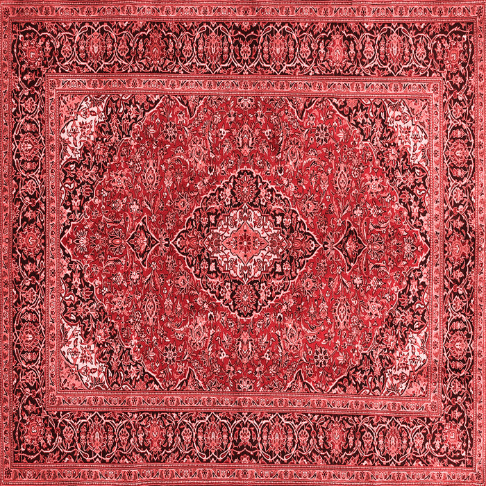 Machine Washable Persian Red Traditional Rug, wshtr3159red