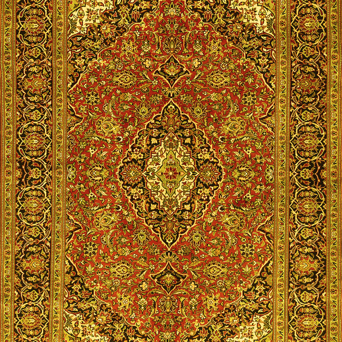 Persian Yellow Traditional Rug, tr3159yw