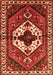 Persian Orange Traditional Rug, tr315org