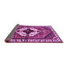 Sideview of Persian Purple Traditional Rug, tr315pur