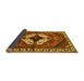 Sideview of Persian Yellow Traditional Rug, tr315yw