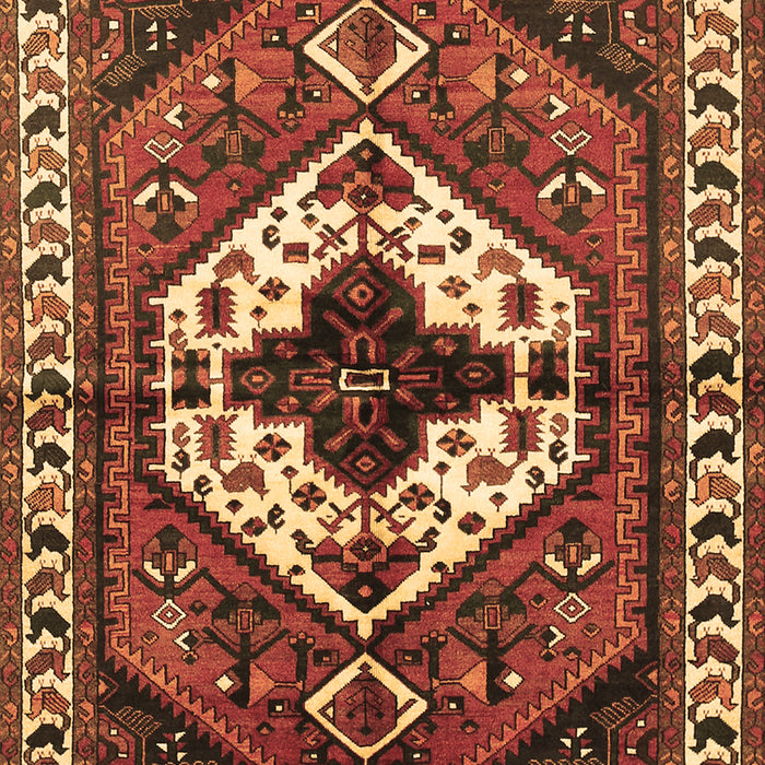 Machine Washable Persian Brown Traditional Rug, wshtr315brn