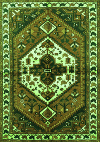 Persian Green Traditional Rug, tr315grn