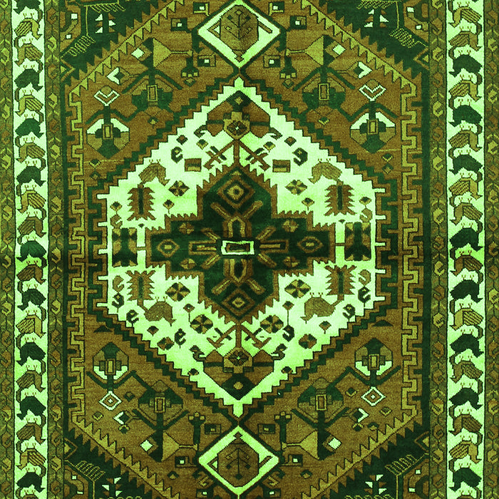 Persian Green Traditional Rug, tr315grn
