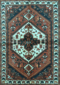 Persian Light Blue Traditional Rug, tr315lblu