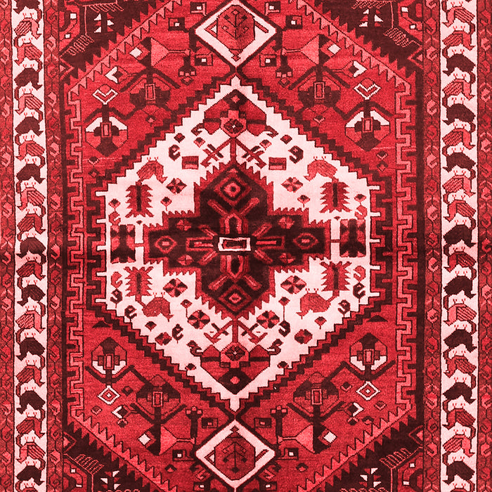 Machine Washable Persian Red Traditional Rug, wshtr315red