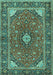 Persian Turquoise Traditional Rug, tr3160turq