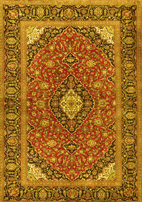 Persian Yellow Traditional Rug, tr3160yw