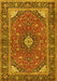 Persian Yellow Traditional Rug, tr3160yw