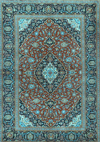 Persian Light Blue Traditional Rug, tr3160lblu