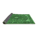 Sideview of Persian Emerald Green Traditional Rug, tr3160emgrn