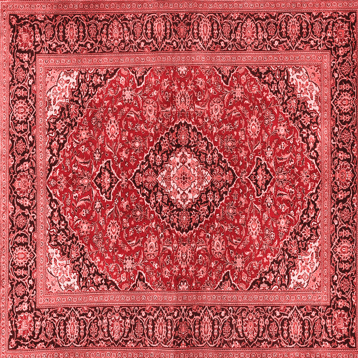Machine Washable Persian Red Traditional Rug, wshtr3160red