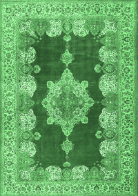 Persian Emerald Green Traditional Rug, tr3161emgrn