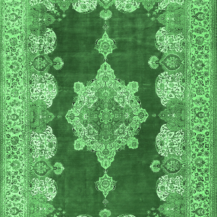Persian Emerald Green Traditional Rug, tr3161emgrn