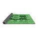 Sideview of Persian Emerald Green Traditional Rug, tr3161emgrn