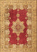 Machine Washable Persian Brown Traditional Rug, wshtr3161brn