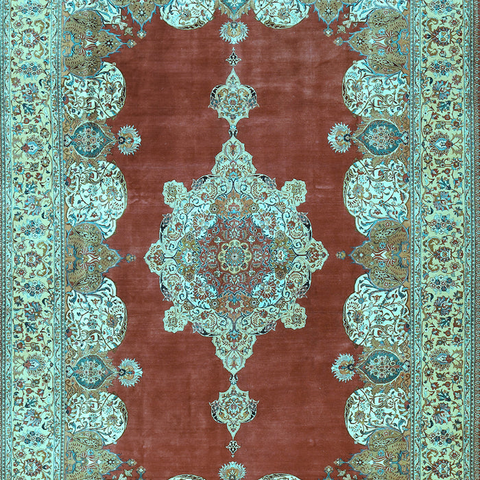 Persian Light Blue Traditional Rug, tr3161lblu