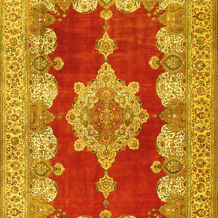 Persian Yellow Traditional Rug, tr3161yw