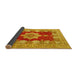 Sideview of Persian Yellow Traditional Rug, tr3161yw
