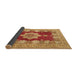 Sideview of Persian Brown Traditional Rug, tr3161brn