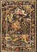 Machine Washable Persian Brown Traditional Rug, wshtr3162brn