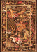 Persian Orange Traditional Rug, tr3162org