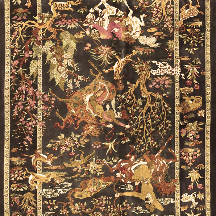 Persian Brown Traditional Rug, tr3162brn