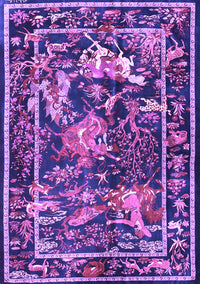 Persian Purple Traditional Rug, tr3162pur