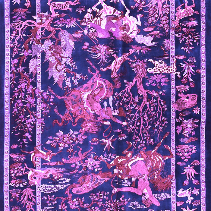 Persian Purple Traditional Rug, tr3162pur