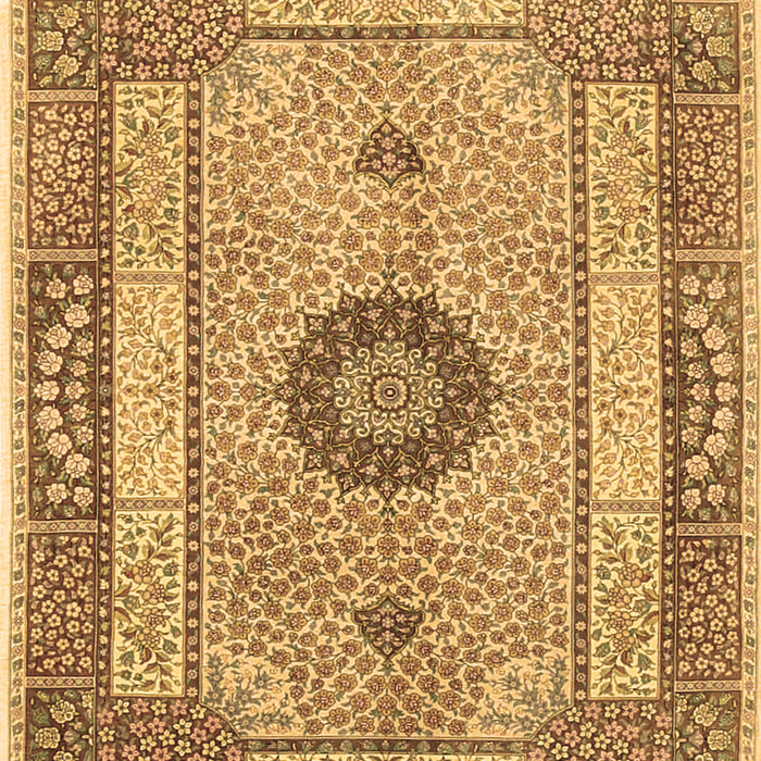 Machine Washable Persian Brown Traditional Rug, wshtr3165brn