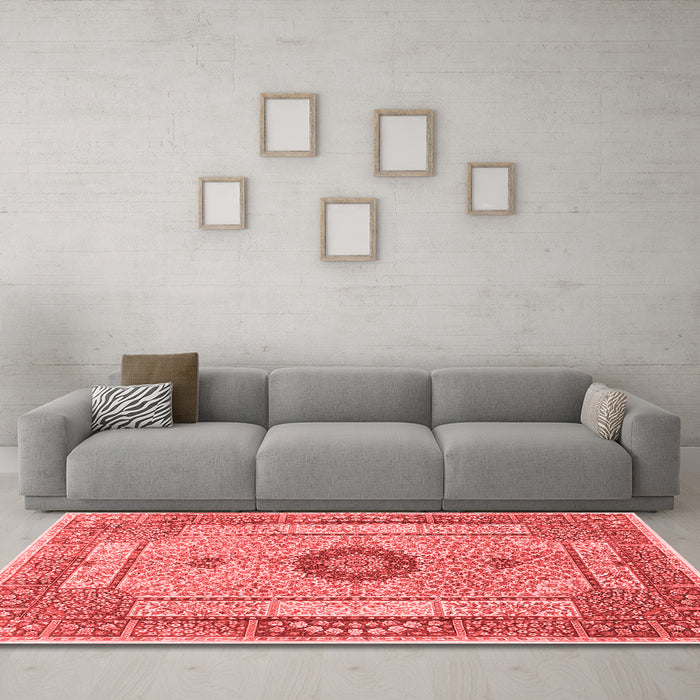Traditional Red Washable Rugs