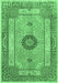 Persian Emerald Green Traditional Rug, tr3165emgrn